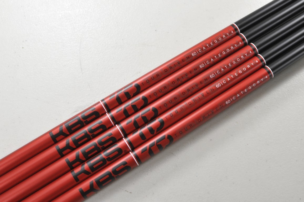 KBS TD Tour Driven Red Black Cat 4 X Stiff 60g Driver Shaft Choose Adapter