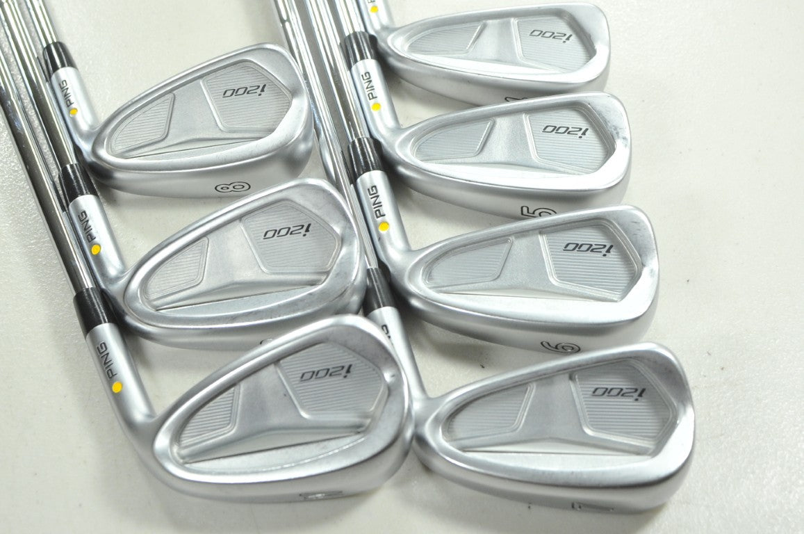 Ping i200 4-W Iron Set X-Stiff Flex Yellow Dot Right DG X100 Steel  # 212142