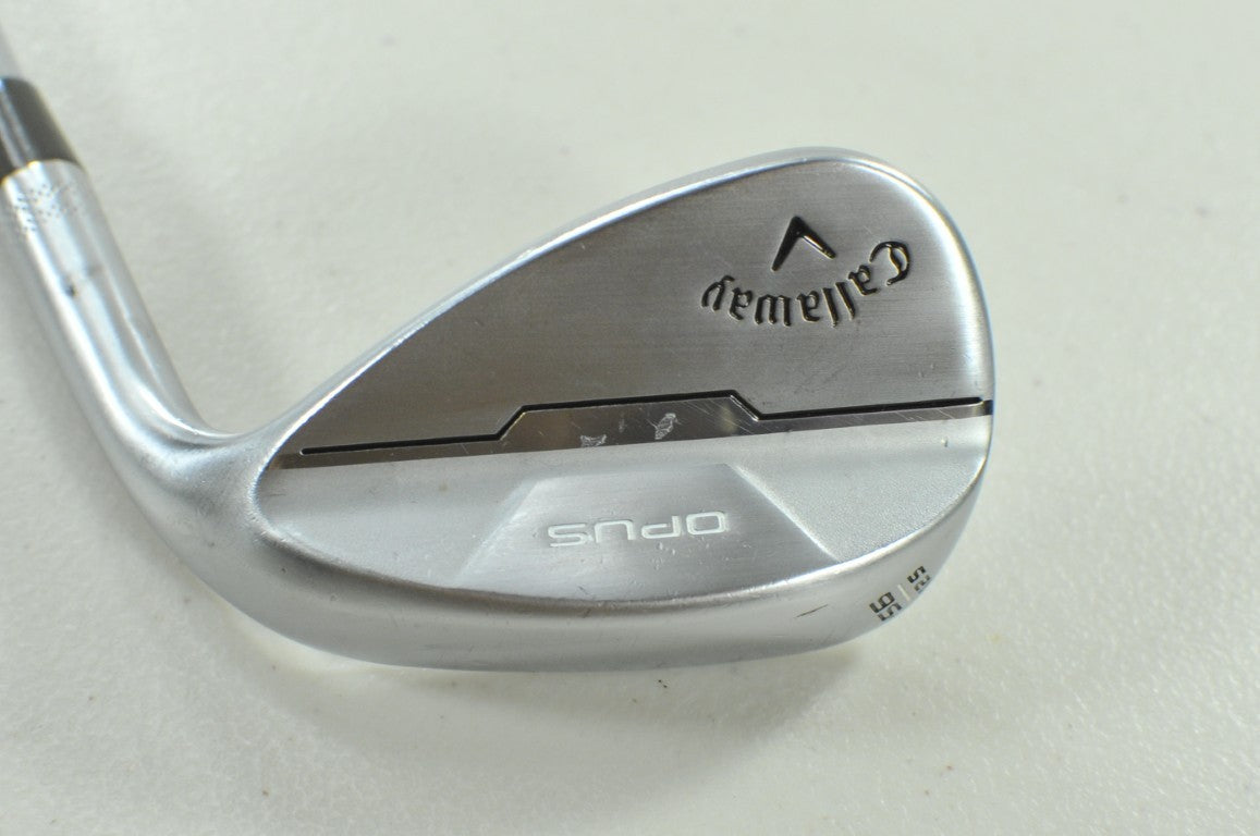 Callaway Opus Brushed Chrome 56*-12S Wedge Right DG MID Wedge 115g Steel #206856