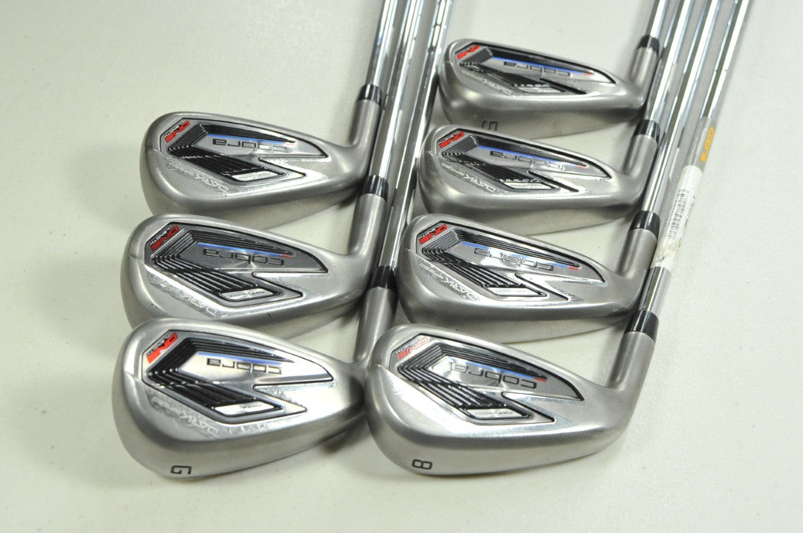 LEFT HANDED Cobra Darkspeed One Length 5-PW,GW Iron Set Regular Steel # 204939