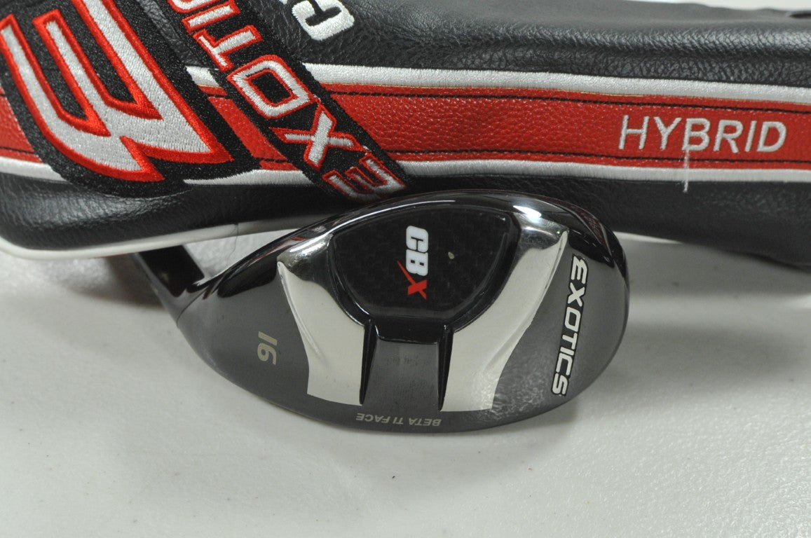 Tour Edge CBX Iron-Wood 16* Hybrid Regular Flex RH HZRDUS 5.5 Graphite # 211881