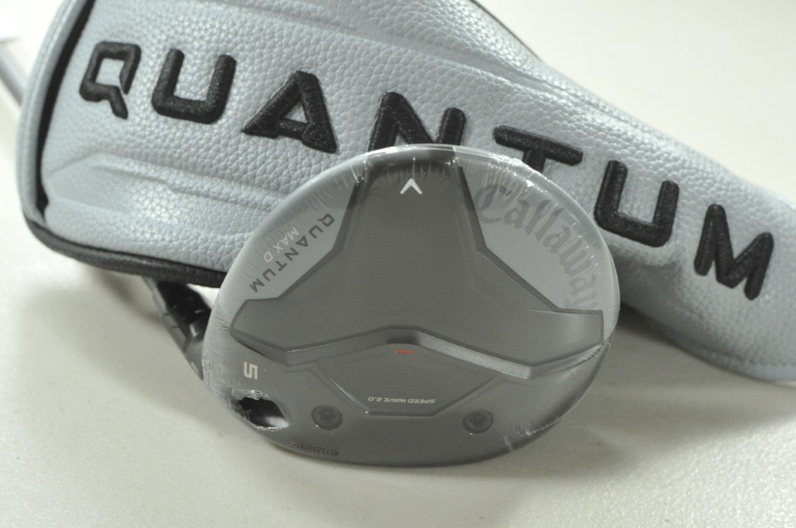 Callaway Quantum Max D 5-18* Fairway Wood Stiff Flex RH Denali Graphite # 213434