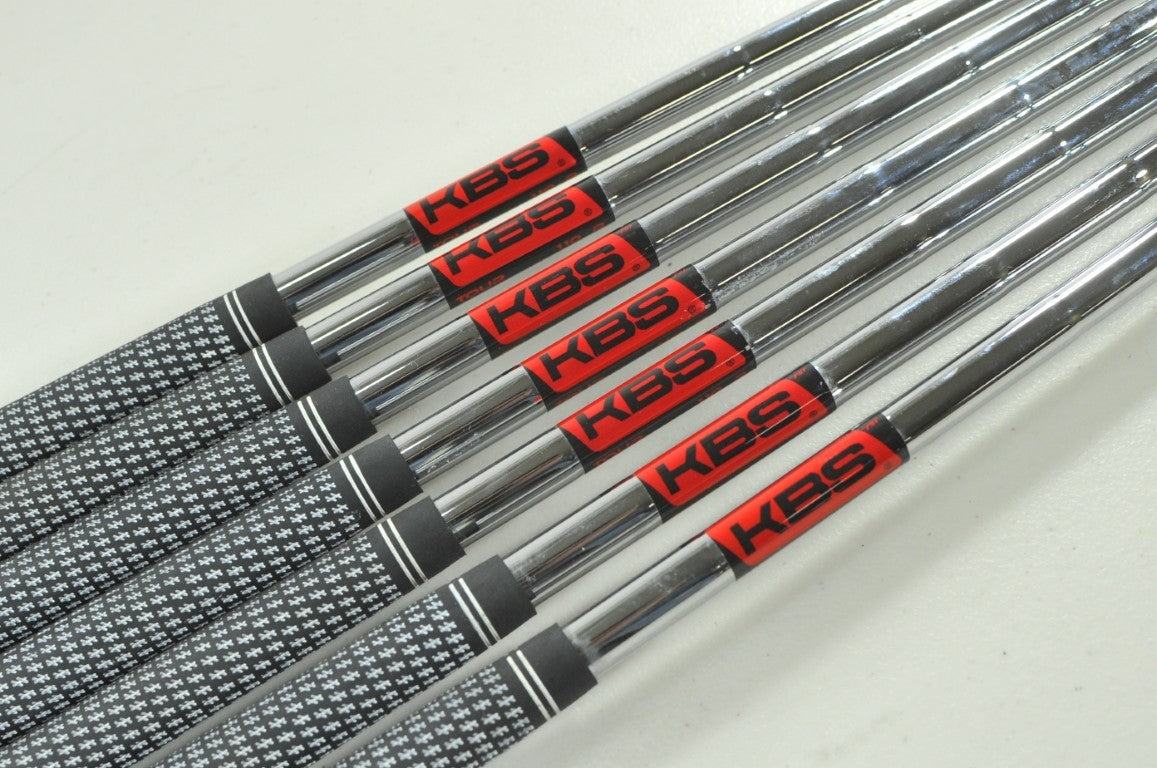 KBS Tour 110g Regular Flex 7pc Iron Shaft Set .355