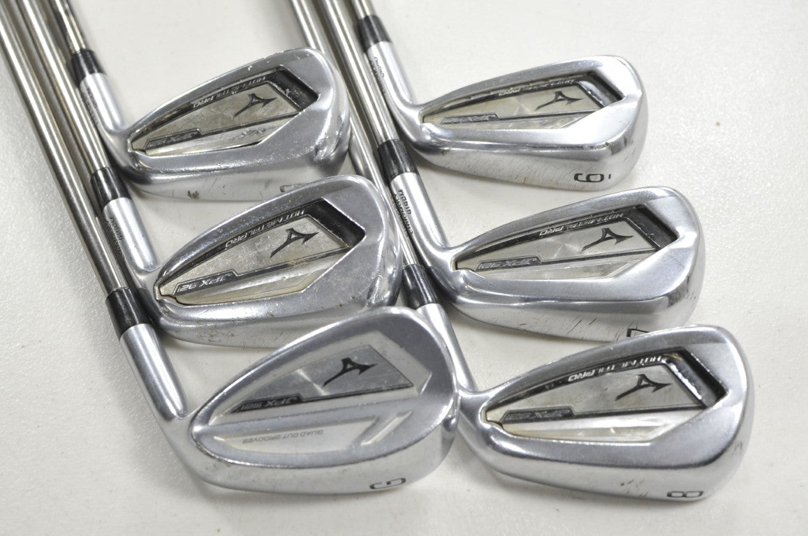 Mizuno JPX 921 Hot Metal Pro 6-PW,GW Iron Set Senior Flex RH Graphite # 215604