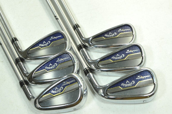 Callaway Paradym X 5-PW Iron Set Right Senior Flex Ascent 50g Graphite # 182706