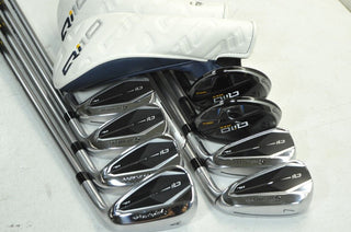 TaylorMade Qi HL Combo 4-5H, 6-PW,AW Iron Set RH Senior Flex Graphite # 183276