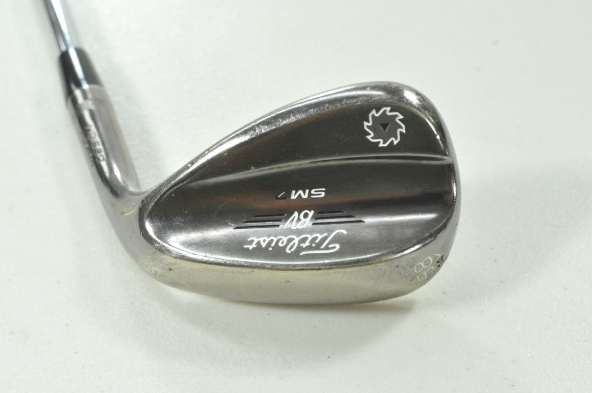 Titleist Vokey SM7 Brushed Steel 58*-14K Wedge RH BV Wedge Flex Steel # 212397