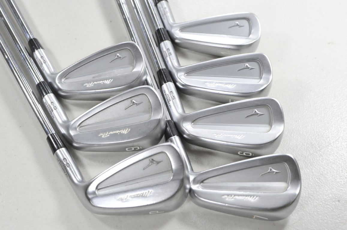 Mizuno Pro S-3 4-PW Iron Set KBS $-Taper 120 Stiff Flex Right Steel #217617