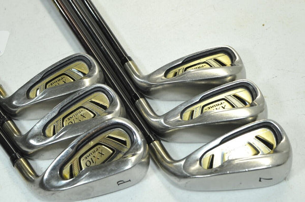 XXIO Prime 10 5 - PW Iron Set Right Regular Flex 48g SP1000 DST Graphite # 182100 - Golf Club Brokers