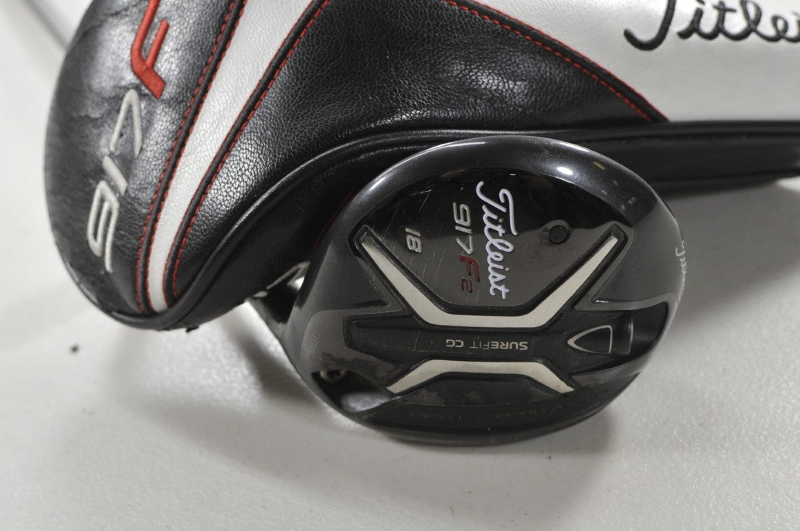 Titleist 917F2 18* Fairway Wood Stiff Flex Right Diamana S+ 70 Graphite # 215797