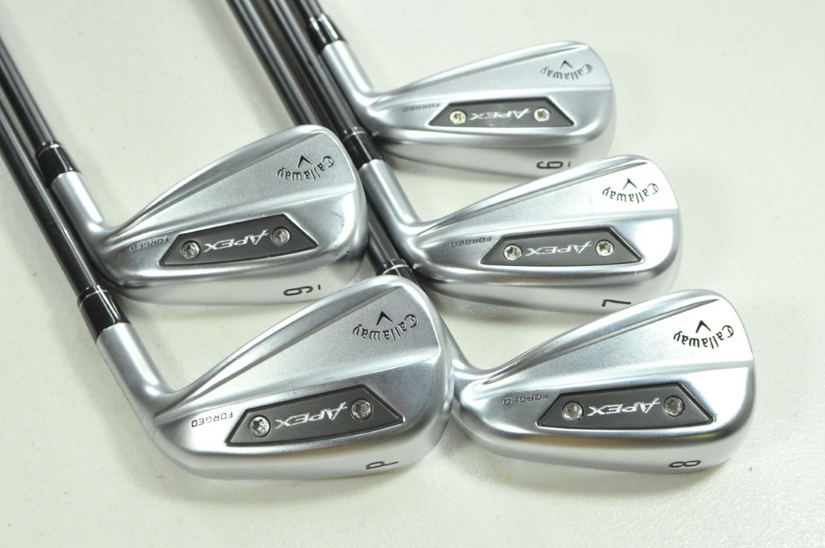 Callaway Apex Ai200 6-PW Iron Set Stiff Right Recoil ES 780 F4 Graphite # 206940