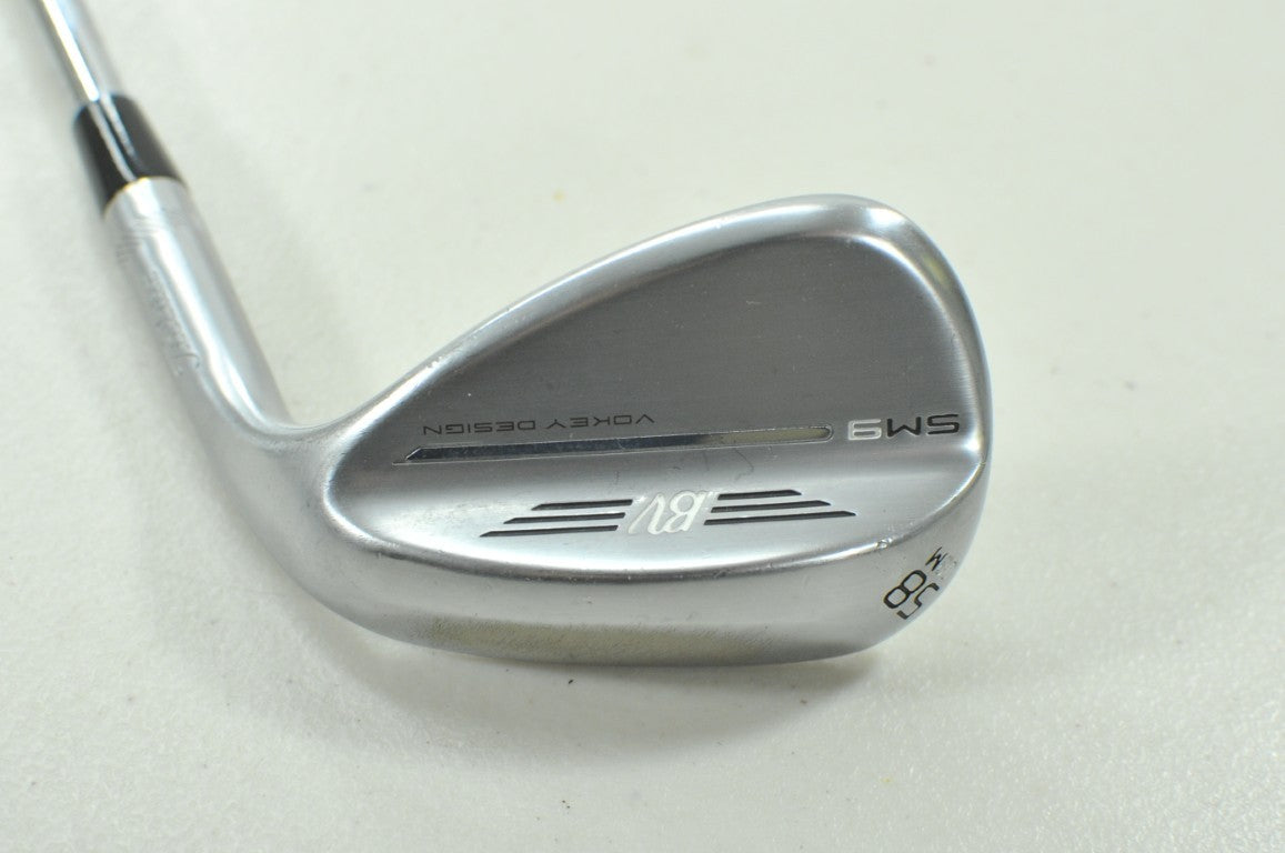 Titleist Vokey SM9 Tour Chrome 58*-08M Wedge Right BV Wedge Flex Steel # 210264