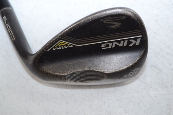 Cobra King MIM Black 58* - 08 Wedge Right Steel # 177411 - Golf Club Brokers