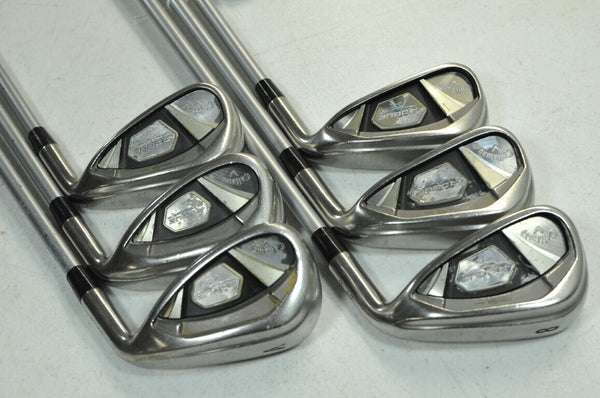 Callaway Rogue X 6 - PW,AW Iron Set Right Regular Flex Vista Pro Graphite # 182466 - Golf Club Brokers