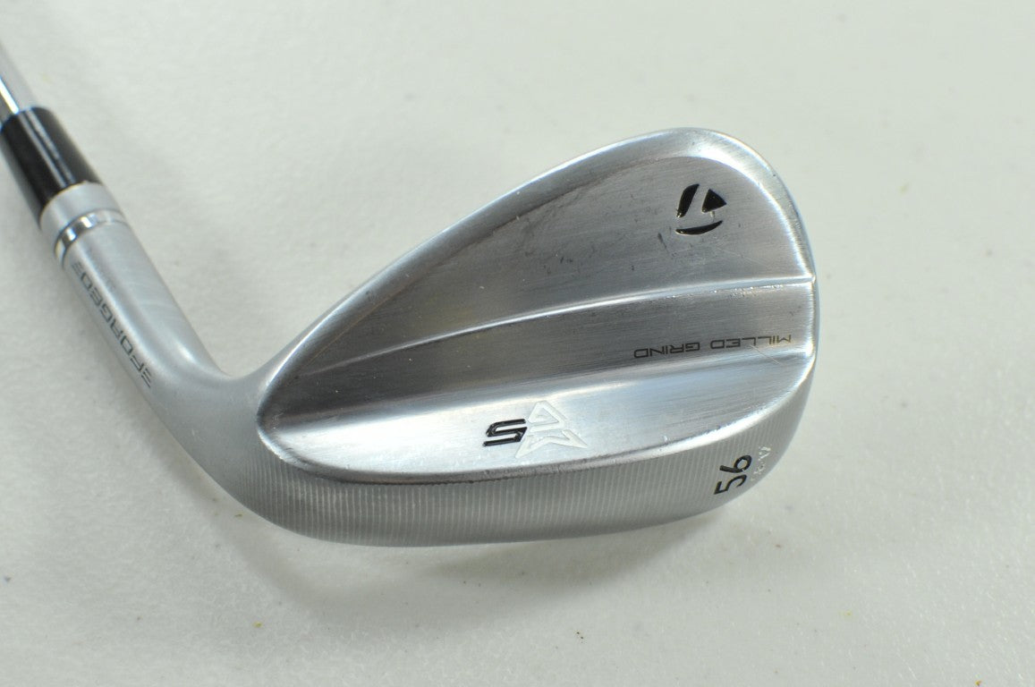 TaylorMade Milled Grind 5 Chrome 56*-12 Wedge Right DG Wedge Flex Steel # 206423