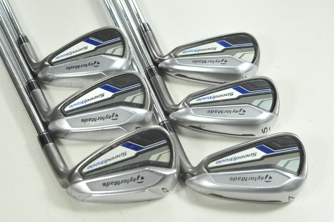 TaylorMade SpeedBlade 5-PW Iron Set Regular Flex Right 85g Steel # 207871