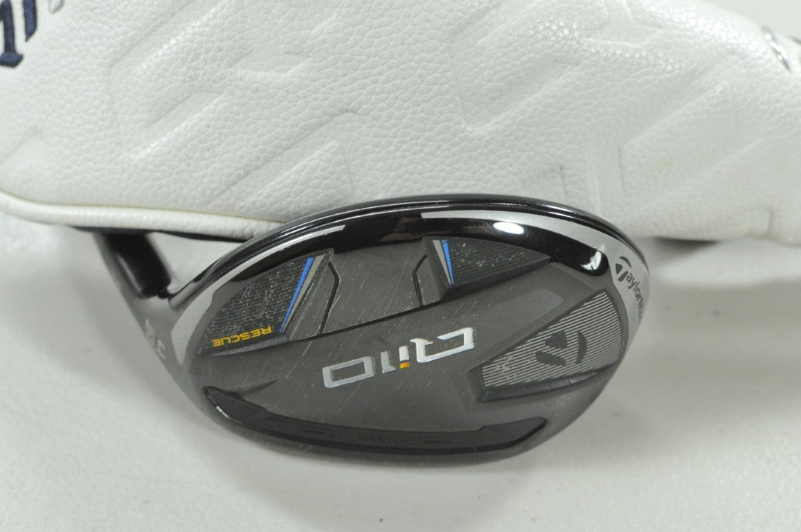 TaylorMade Qi10 Rescue 4-22* Hybrid Stiff Flex Right Ventus TR Graphite # 207385