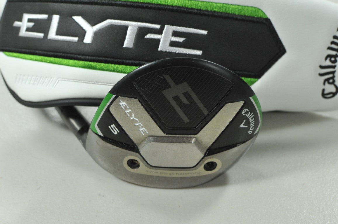 Callaway Elyte 5-18* Fairway Wood Senior R2 Flex Right Vanquish Graphite #210717