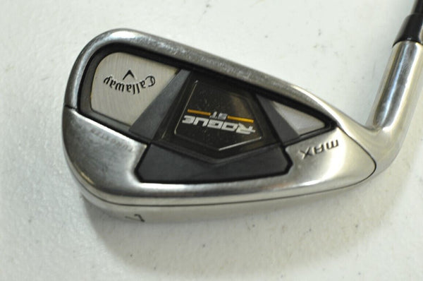 LEFT HANDED Callaway Rogue ST Max Single 7 Iron Regular Flex Graphite #183740