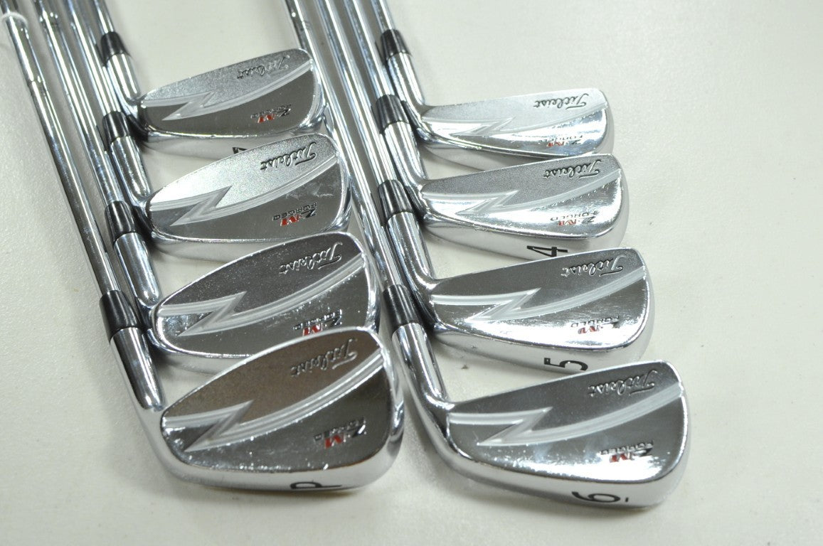 Titleist ZM Forged 3-PW Iron Set Stiff Flex Right DG S300 Steel # 207632