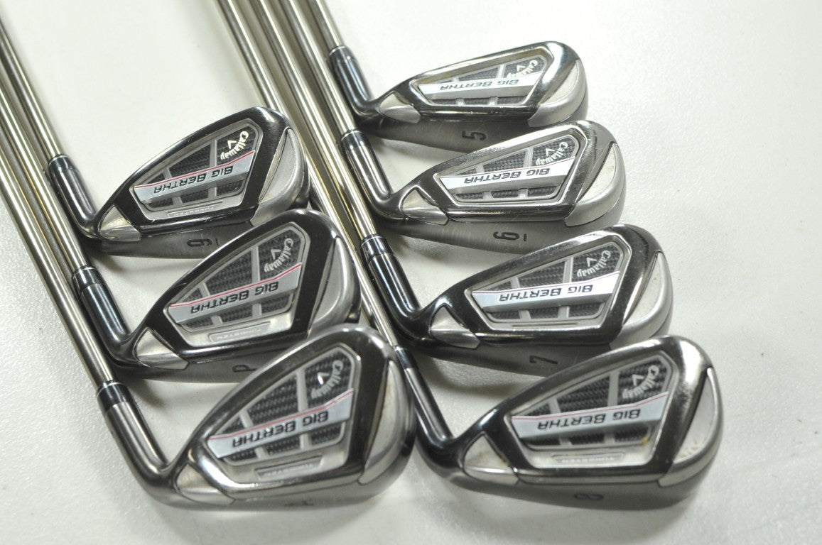 Callaway Big Bertha OS 2016 5-PW,AW Iron Set Senior Flex Right Graphite # 212274