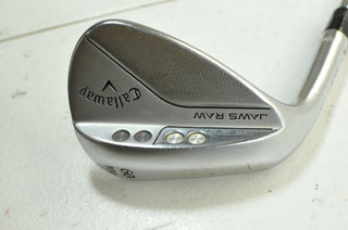 LEFT HANDED Callaway Jaws Raw Chrome 60*-10J Wedge KBS $-Taper 130 Steel #183597