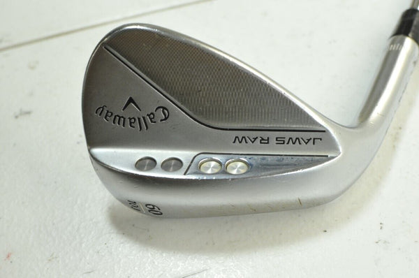 LEFT HANDED Callaway Jaws Raw Chrome 60*-10J Wedge KBS $-Taper 130 Steel #183597