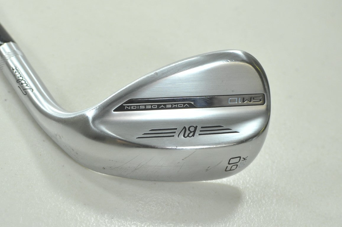 Titleist Vokey SM10 Tour Chrome 60*-06K Wedge Right BV Wedge Flex Steel # 211963