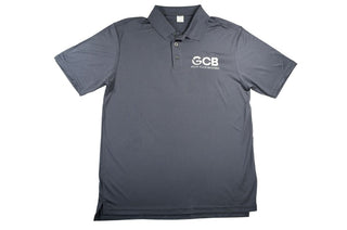 Buy gray GCB Embroidered Peformance Polo