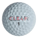 Clear Golf Tour Black Golf Balls - One Dozen - Golf Club Brokers