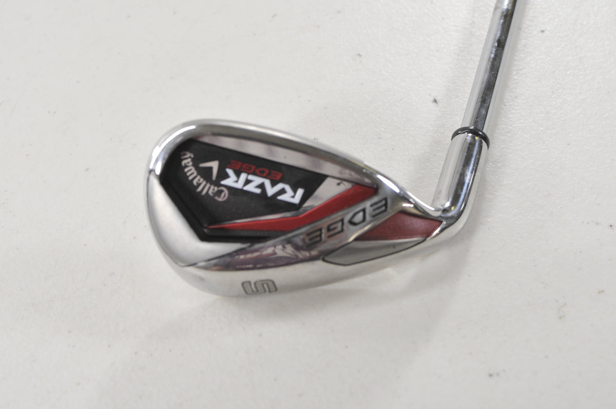 LEFT HANDED Callaway RAZR Edge SW Sand Wedge Uniflex Steel #224821