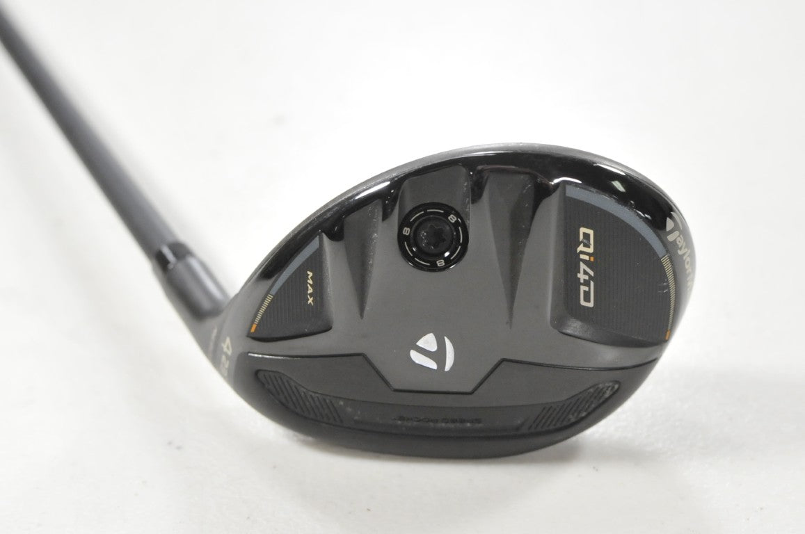 TaylorMade Qi4D Max Rescue 4-23* Hybrid Regular Flex Reax 50g Graphite # 213437