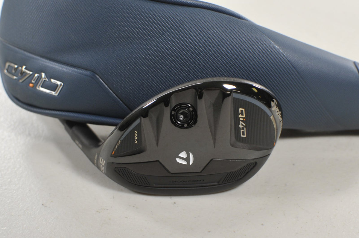 TaylorMade Qi4D Max Rescue 3-20 Hybrid REAX KBS 50 Stiff Graphite #226185
