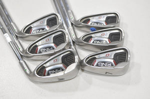 Ping G20 5-W Iron Set Stiff Flex Green Dot Right CFS Steel +3"  # 222048