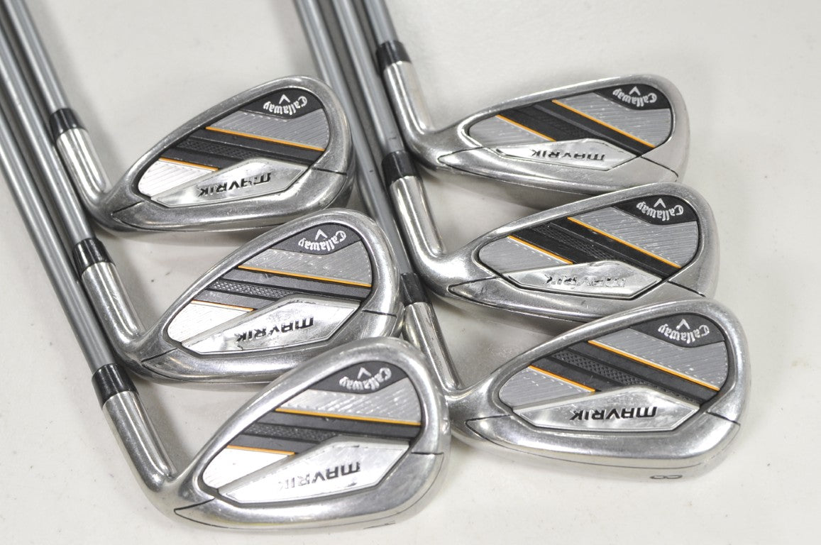 Callaway Mavrik 5-6,8-PW,AW Iron Set Regular Flex Catalyst 5.5 Graphite #219988