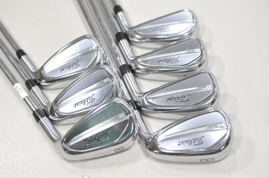 Titleist T200 2023 5-PW, 48° Iron Set Stiff Flex RH AMT Black S300 Steel #230497