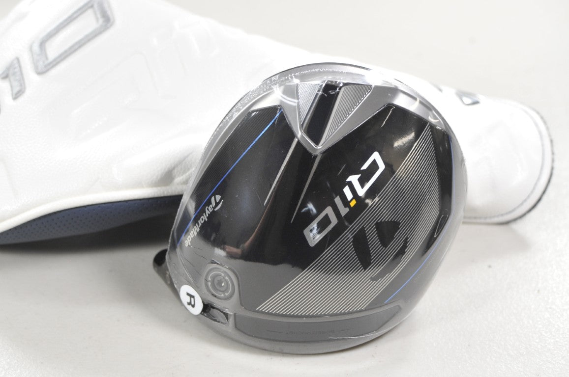 TaylorMade Qi10 10.5* Driver HEAD ONLY Right with Cover New # 202771