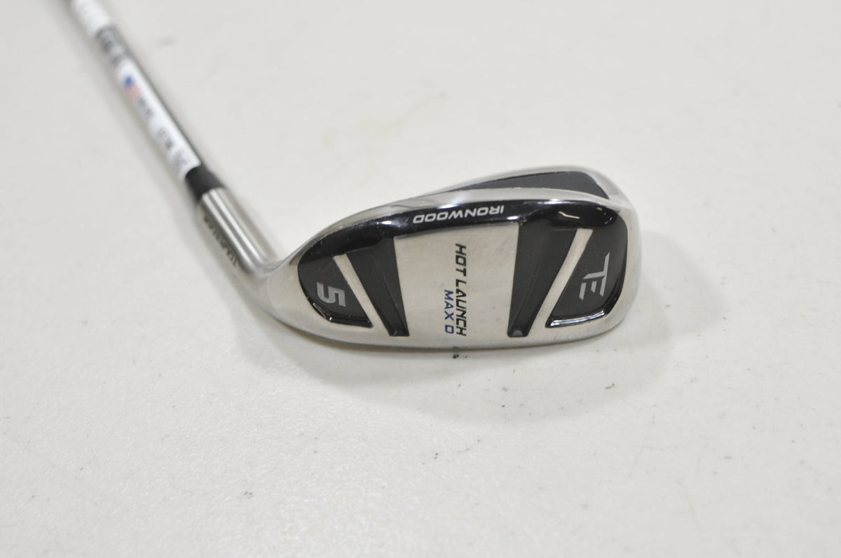 Tour Edge Hot Launch Max D Ironwood Single 5 Iron Regular RH Ascent 55g #229343