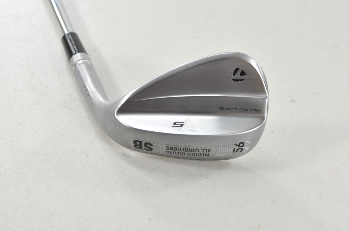 TaylorMade Milled Grind 5 Chrome 56*-12 Wedge DG 115g Wedge Flex Steel #224959