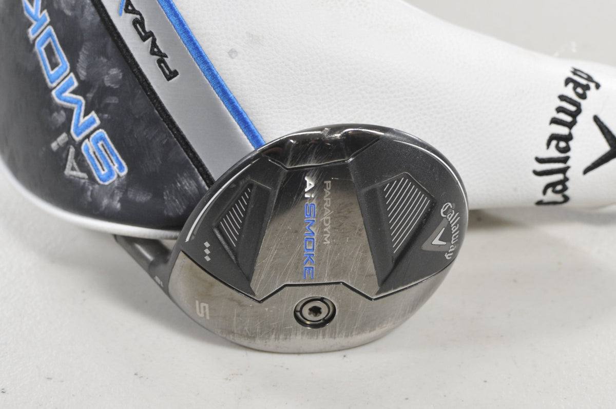 Callaway Paradym Ai Smoke Triple Diamond 5-18* Fairway Wood Stiff Denali #225954
