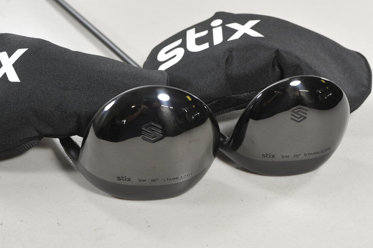 Stix Golf Perform 3-16* and 5-19* Fairway Wood Set Regular Flex Graphite #225707