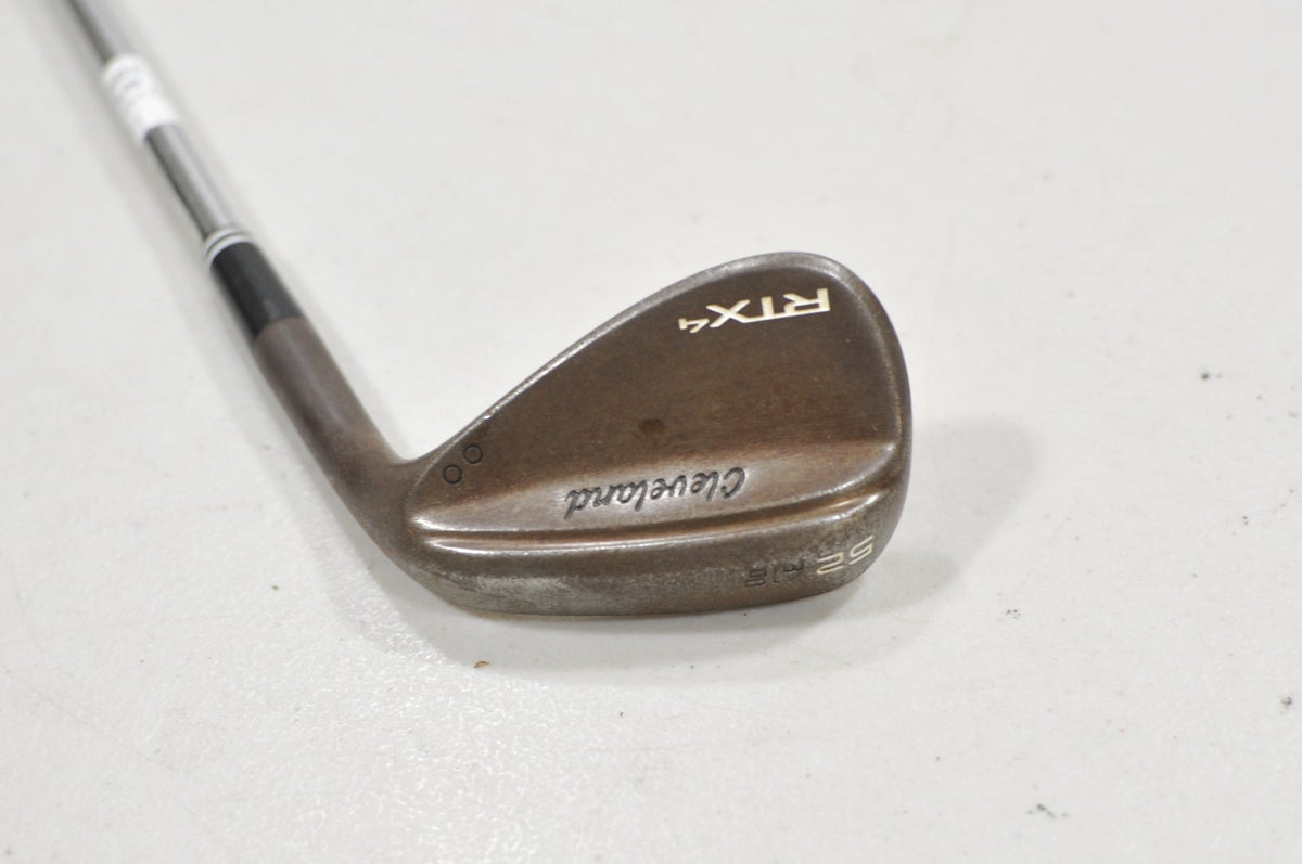 Cleveland RTX-4 Tour Raw 52°-10 MID Wedge Stiff RH DG Tour Issue S400 #229423