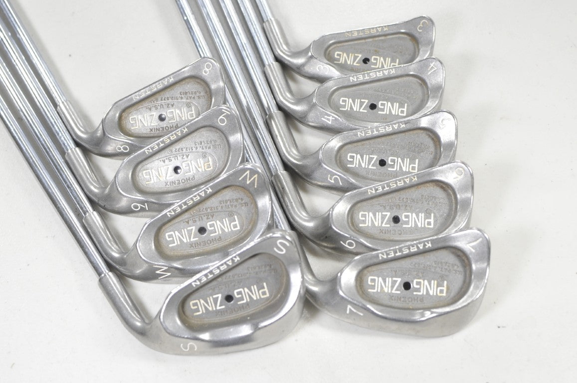 Ping Zing 3-W,SW Iron Set Stiff Flex Black Dot Right Steel #219309