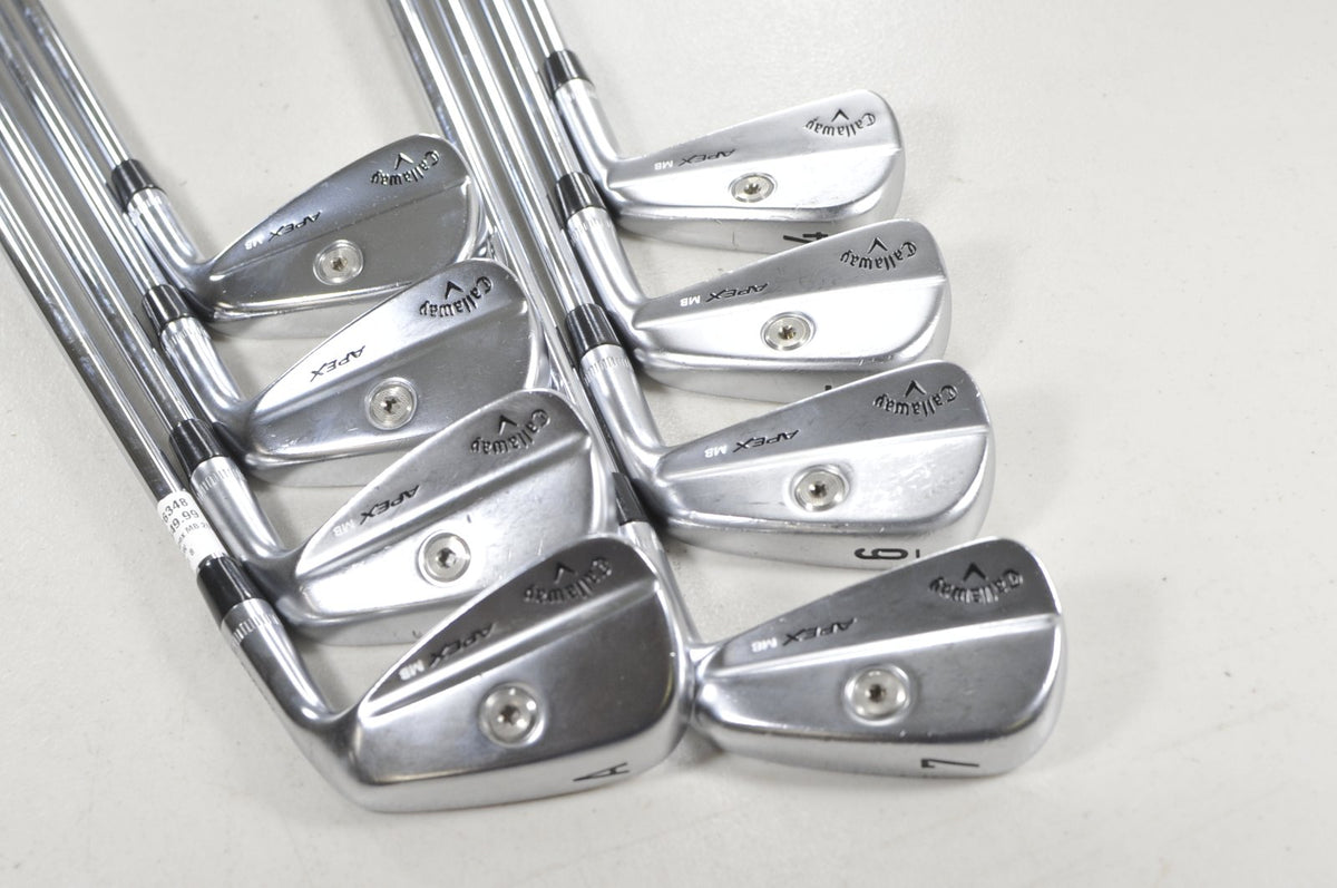 Callaway Apex MB 2021 4-PW,AW Iron Set Stiff Flex Rifle 6.0 RH Steel #226348