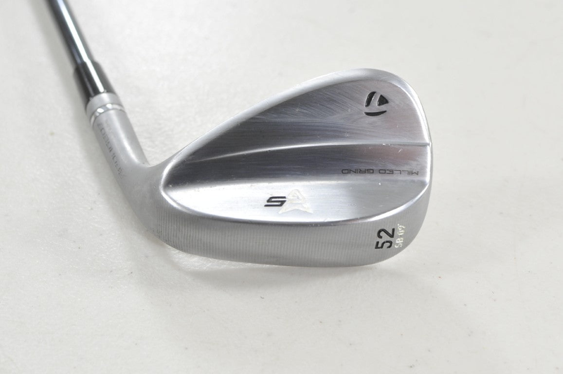 TaylorMade Milled Grind 5 Chrome 52*-09 Wedge Recoil Dart 80g Graphite # 221653