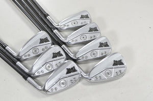 PXG Gen6 0311 P Double Chrome 5-W,GW Iron Set Regular Flex KBS Graphite #224868