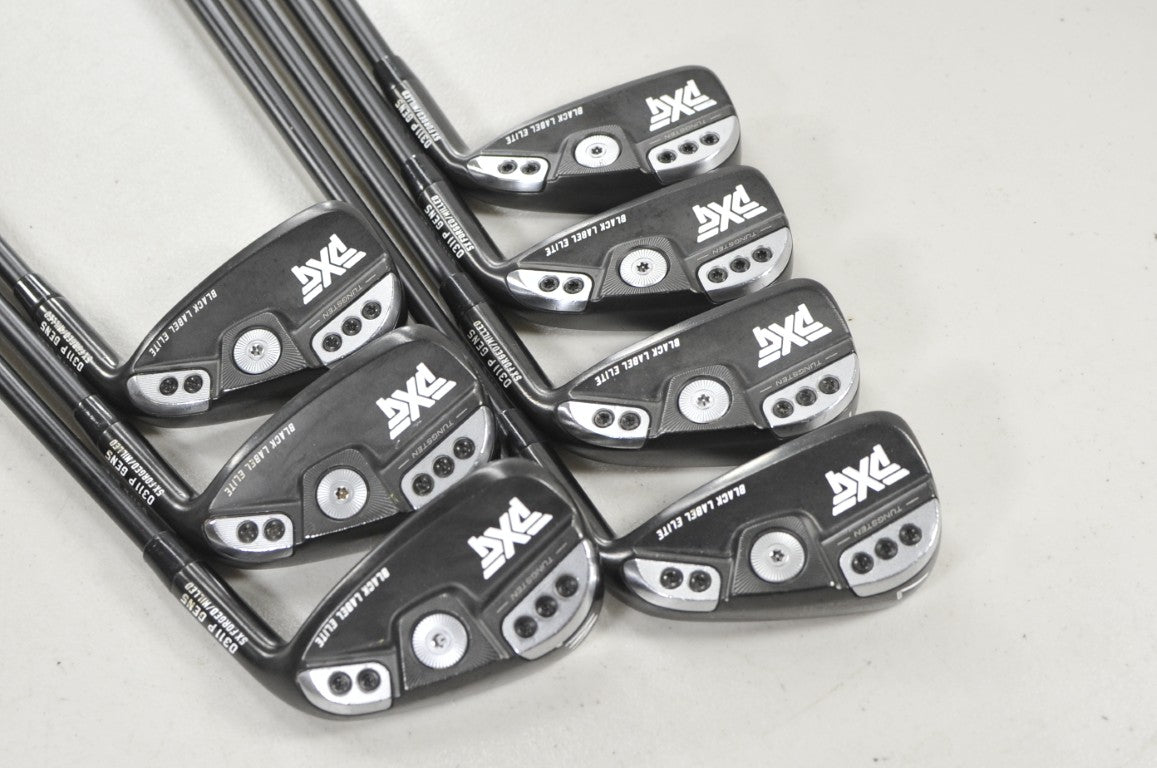 PXG Gen5 0311 P Black Label Elite 4-W Iron Set Regular Flex KBS Graphite #224869