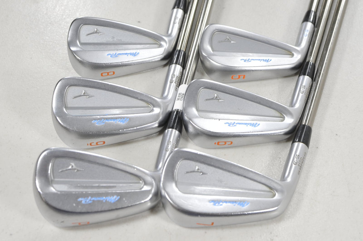 LEFT HANDED Mizuno Pro S-3 5-PW Iron Set Recoil ES 780 F4 Stiff Flex #225952