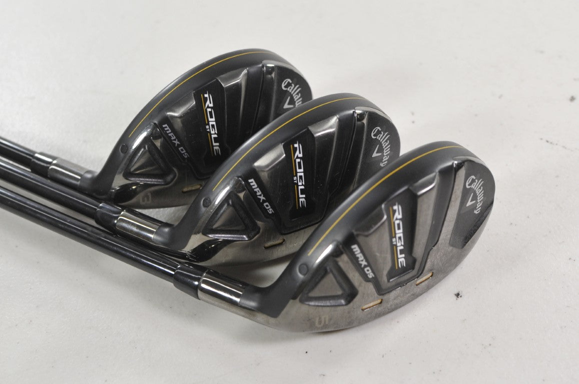 Callaway Rogue ST MAX 3, 4, 5 Hybrid Set Regular Flex Tensei AV Graphite #220176