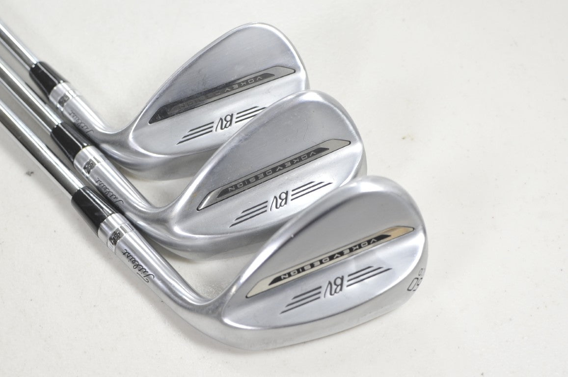 Titleist Vokey SM11 Tour Chrome 52*, 56*, 60* Wedge Set RH Steel  # 221648